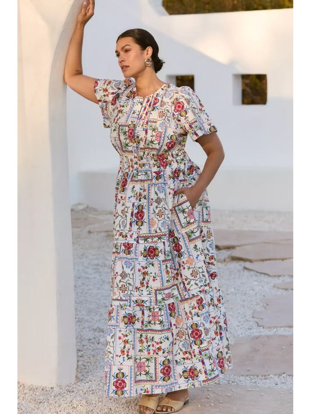 Anthropologie The Somerset Maxi Dress Beautiful Floral Print NWT 3X Plus